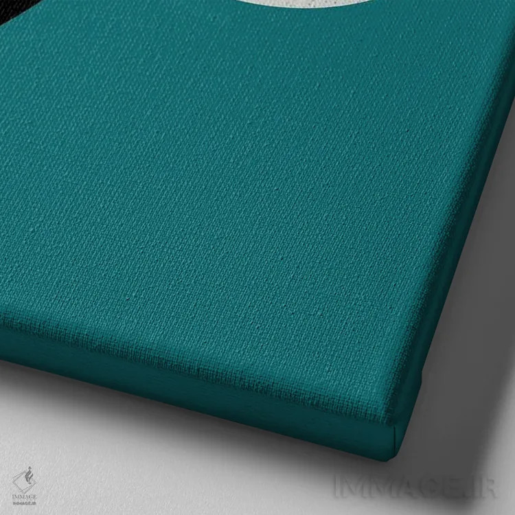 تابلو خرس تنبل لذتبرنده از شیر اثر دوزال - نمای نزدیک بافت بوم