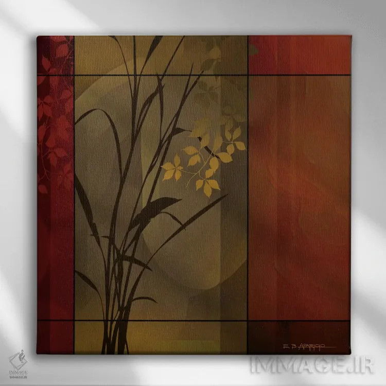 تابلو گرمای گلی اثر ادوارد آپاریسیو - نمای روبهرو روی دیوار