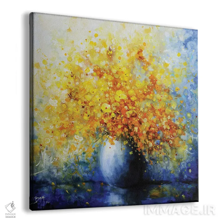 تابلو دستهگل ملودی اثر اریک برونی - نمای پرسپکتیو محصول