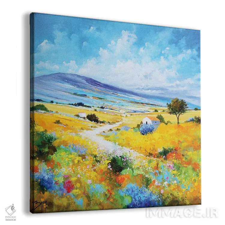 تابلو منظرهٔ آرام اثر اریک برونی - نمای پرسپکتیو محصول