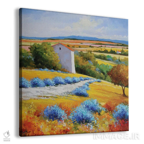 تابلو مسیر و اسطوخودوسها اثر اریک برونی - نمای پرسپکتیو محصول