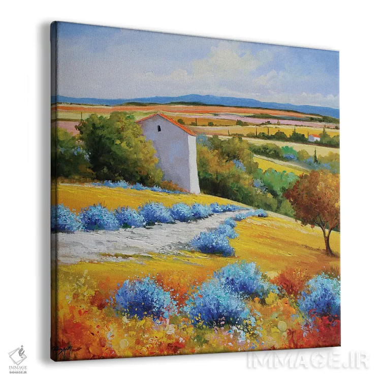 تابلو مسیر و اسطوخودوسها اثر اریک برونی - نمای پرسپکتیو محصول