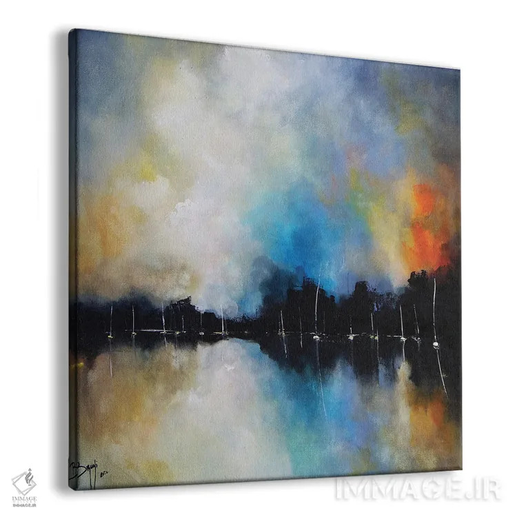 تابلو بندرگاه اثر اریک برونی - نمای پرسپکتیو محصول