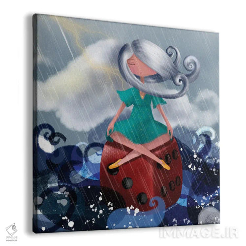 تابلو تاسانداز اثر الی بیکزاده - نمای پرسپکتیو محصول