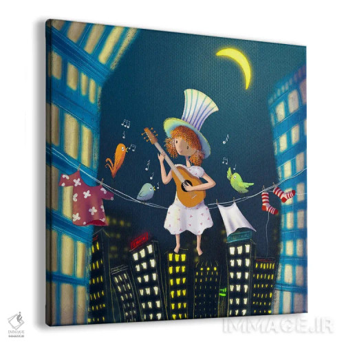 تابلو کنسرت تکنوازی در شهر اثر الی بیکزاده - نمای پرسپکتیو محصول