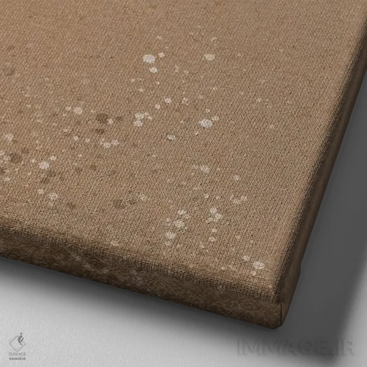 تابلو دختر پروانهای اثر الی بیکزاده - نمای نزدیک بافت بوم