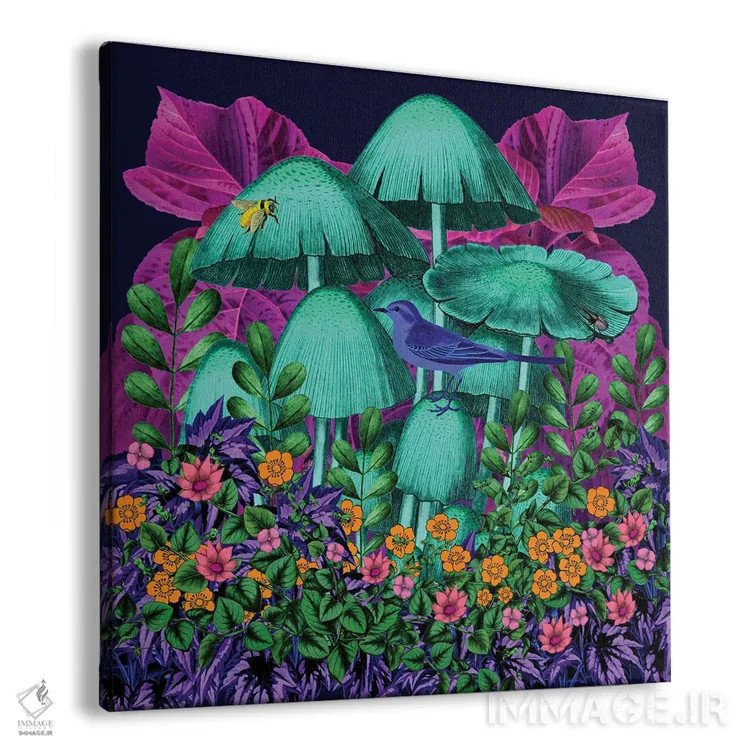 تابلو باغ رنگارنگ اثر اریکا سی. برادرز - نمای پرسپکتیو محصول