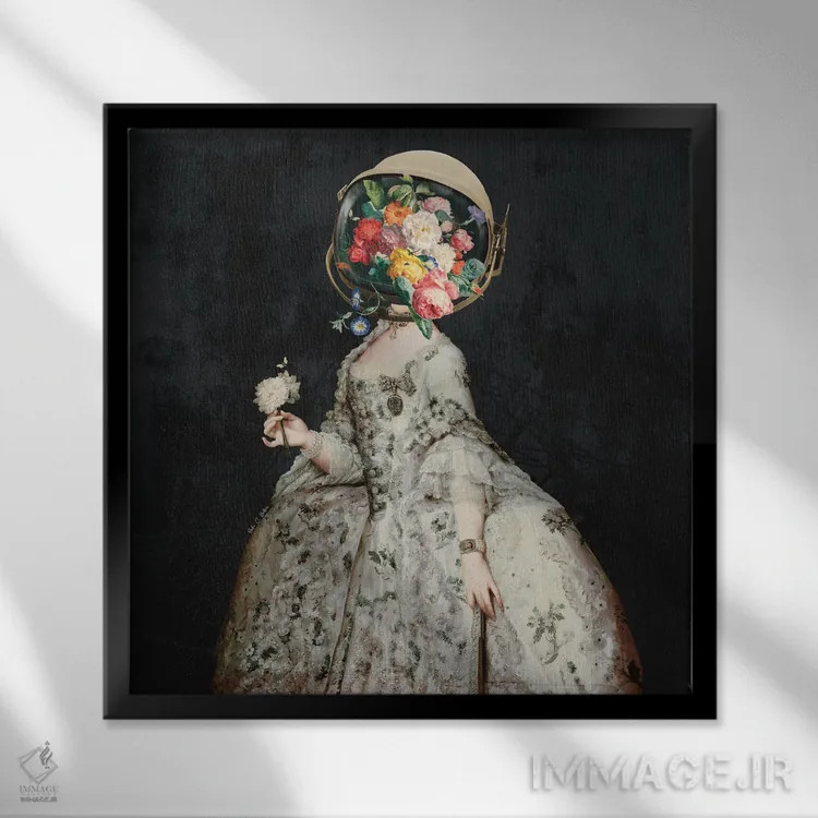 تابلو روح ماه اثر اریکا سی. برادرز - نمای قابدار مشکی