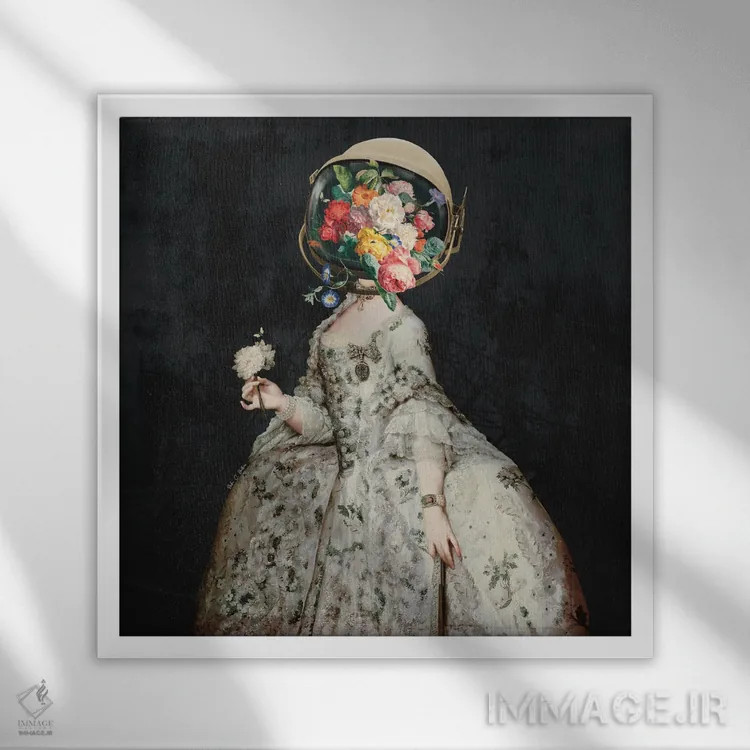 تابلو روح ماه اثر اریکا سی. برادرز - نمای قابدار سفید