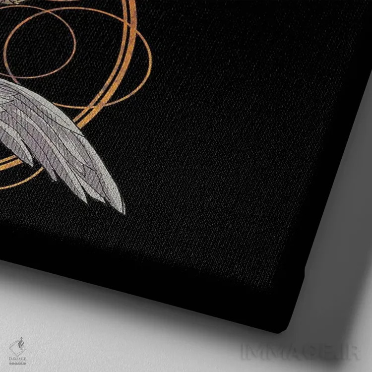 تابلو ال سانتو (کشتیگیر مشهور مکزیکی) اثر اریکا سی. برادرز - نمای نزدیک بافت بوم