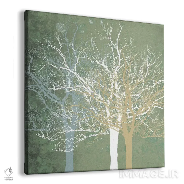 تابلو جنگل ساکت اثر ارین کلارک - نمای پرسپکتیو محصول
