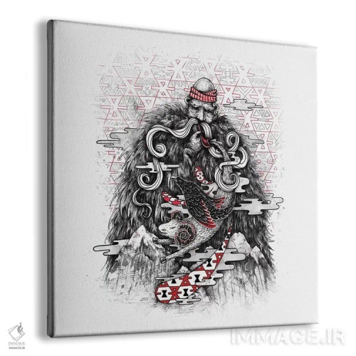 تابلو ندای سنت اثر انکل دیکا - نمای پرسپکتیو محصول