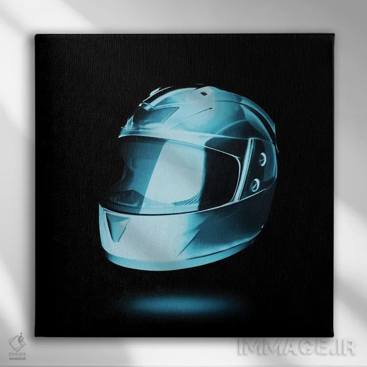 تابلو بیا سوار شویم اثر فایو بای فایو کالکتیو - نمای روبهرو روی دیوار