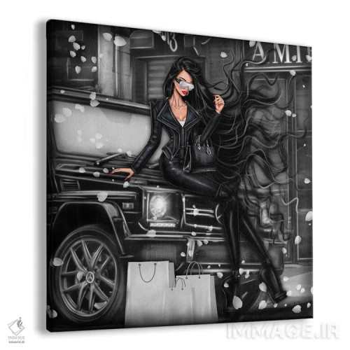 تابلو جیواگن (مرسدس بنز) اثر ارین فلیس - نمای پرسپکتیو محصول