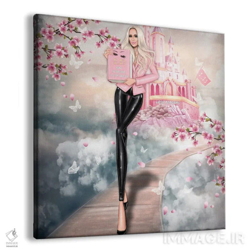 تابلو معلم مژه اثر ارین فلیس - نمای پرسپکتیو محصول