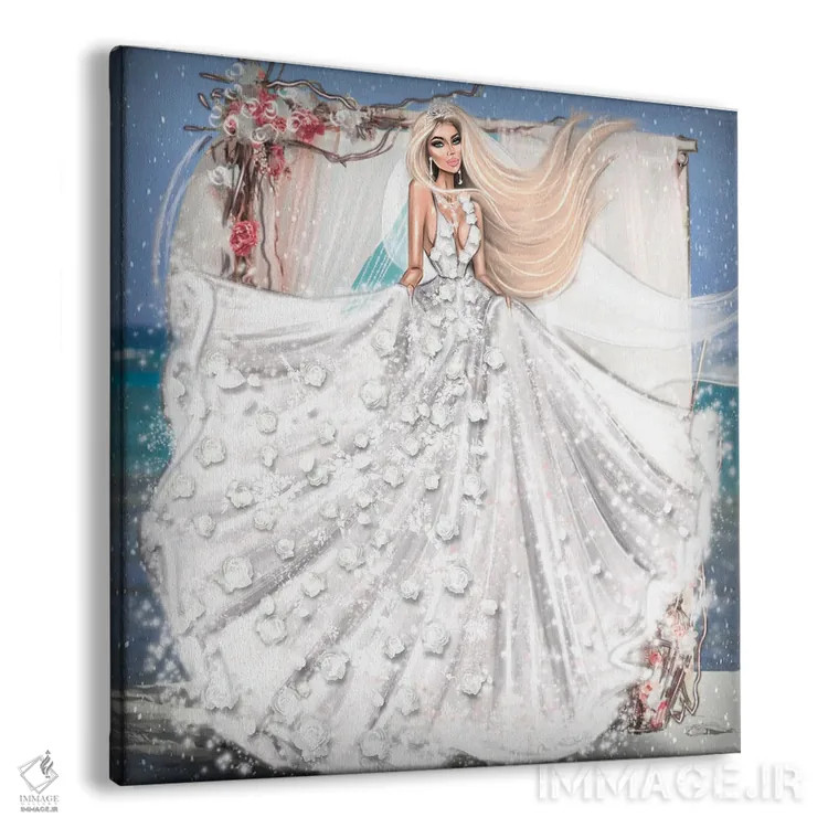تابلو عروس اثر ارین فلیس - نمای پرسپکتیو محصول