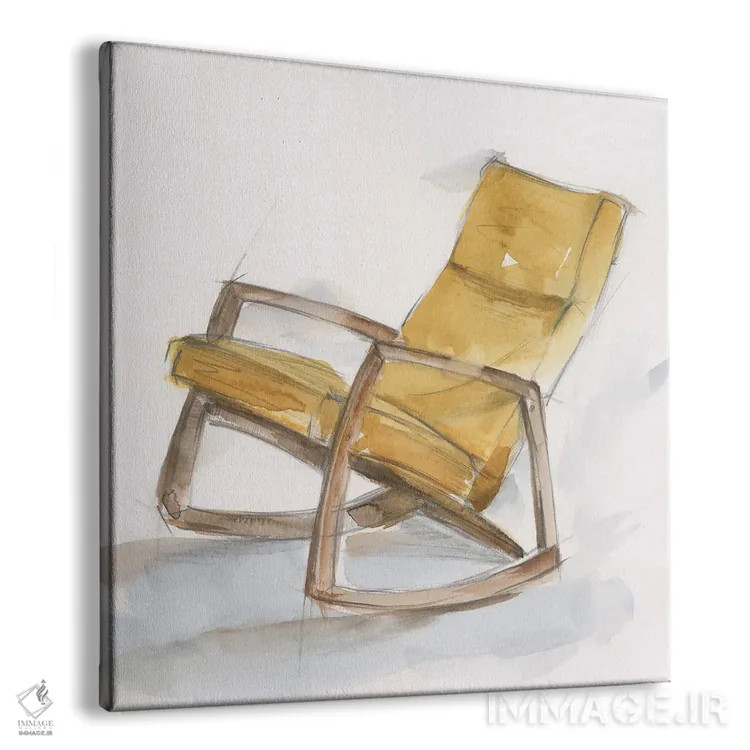 تابلو راحتی رترو (قسمت چهارم) اثر اتان هارپر - نمای پرسپکتیو محصول