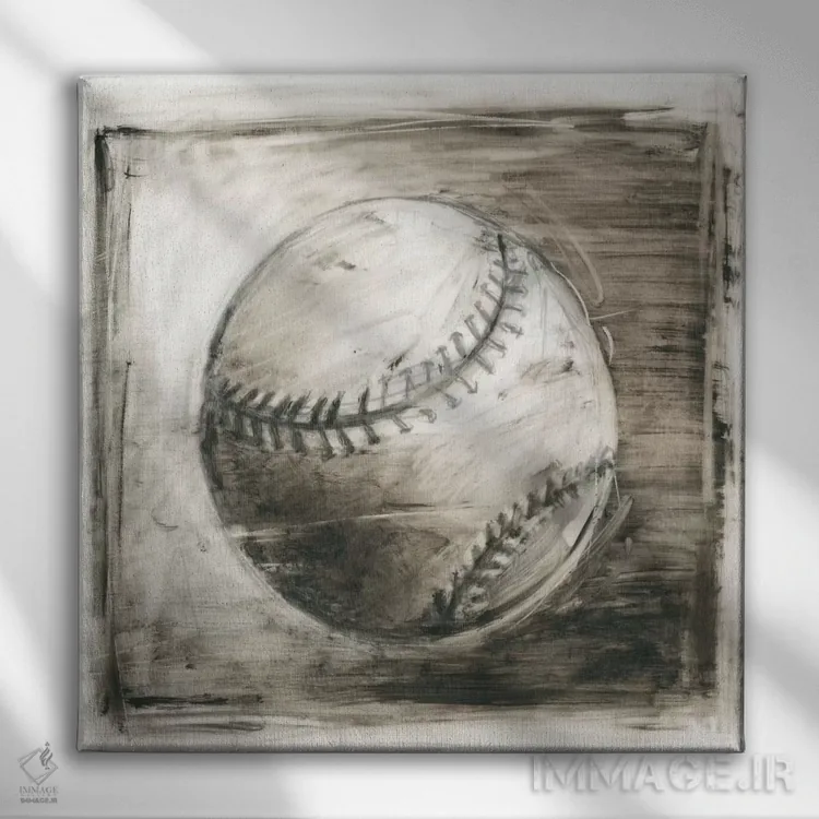 تابلو وینتج وارسیتی (قسمت اول) اثر اتان هارپر - نمای روبهرو روی دیوار