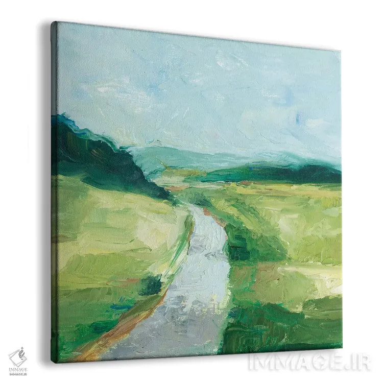تابلو مسیر روستایی II اثر اتان هارپر - نمای پرسپکتیو محصول