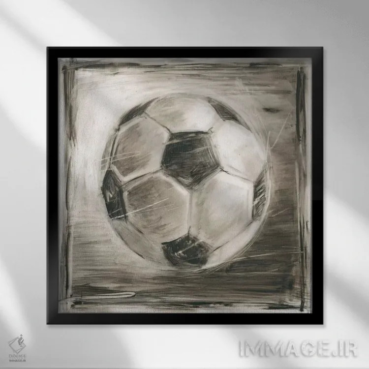 تابلو وینتج وارسیتی (قسمت چهارم) اثر اتان هارپر - نمای قابدار مشکی