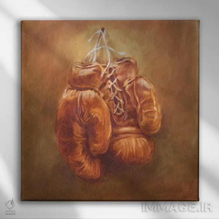 تابلو ورزشهای روستایی I اثر اتان هارپر - نمای روبهرو روی دیوار