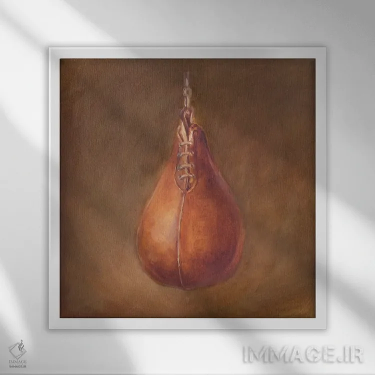 تابلو ورزشهای روستایی II اثر اتان هارپر - نمای قابدار سفید