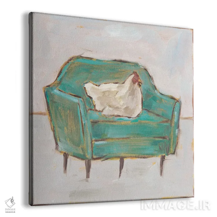 تابلو راحتی موجودات VII اثر اتان هارپر - نمای پرسپکتیو محصول