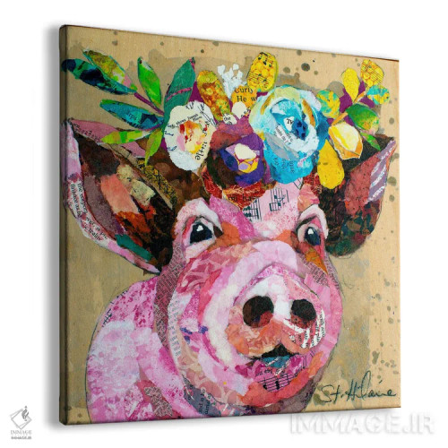 تابلو بنفش (رنگ یا گل) اثر الیزابت سن هیلر - نمای پرسپکتیو محصول