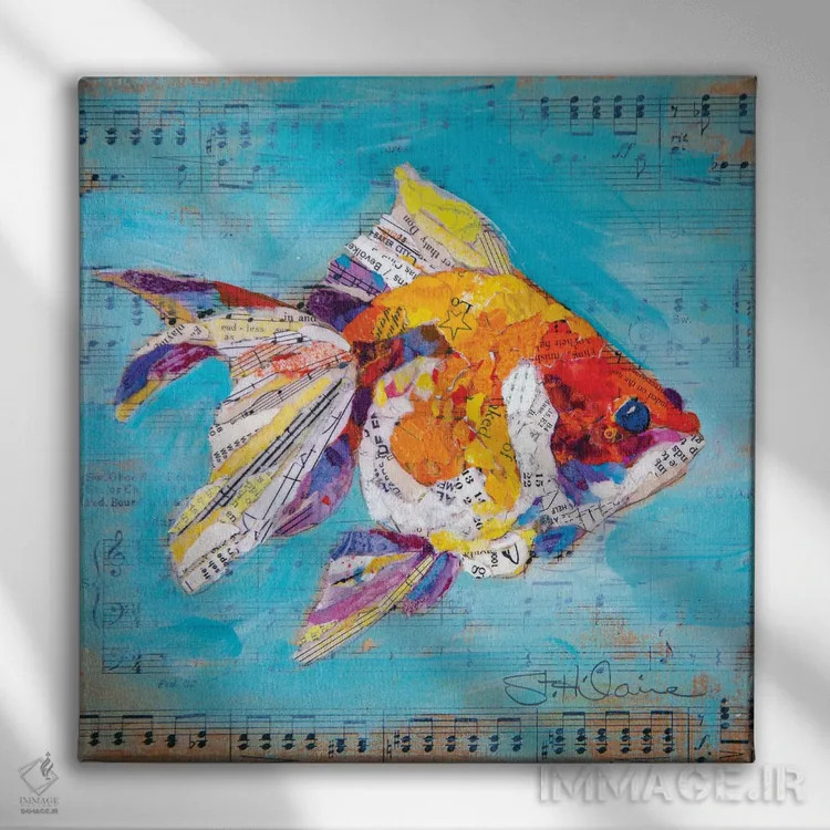 تابلو جایزه درب ورودی اثر الیزابت سن هیلر - نمای روبهرو روی دیوار