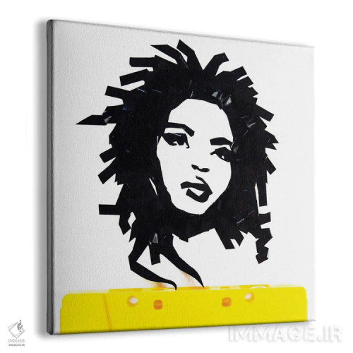 تابلو لورین هیل II (خواننده) اثر اریکا آیریس - نمای پرسپکتیو محصول