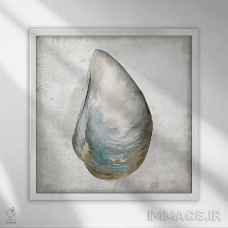 تابلو کوزا II اثر الی جونز - نمای قابدار سفید