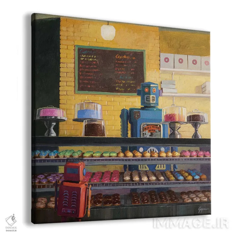 تابلو دودلی اثر اریک جوینر - نمای پرسپکتیو محصول