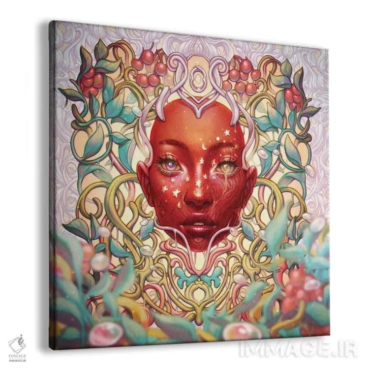 تابلو آفرینش اثر اجیوا ابنبه - نمای پرسپکتیو محصول