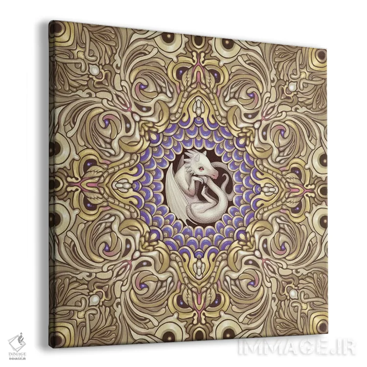 تابلو مروارید اثر اجیوا ابنبه - نمای پرسپکتیو محصول