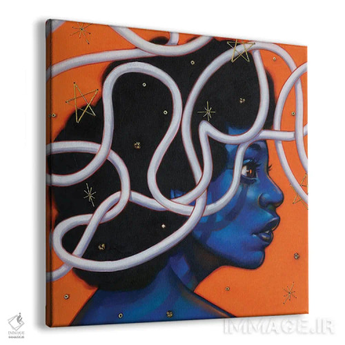 تابلو فضاهای درهم اثر اجیوا ابنبه - نمای پرسپکتیو محصول