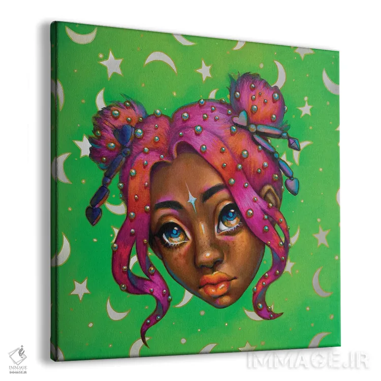 تابلو آزالیا (گل) اثر اجیوا ابنبه - نمای پرسپکتیو محصول