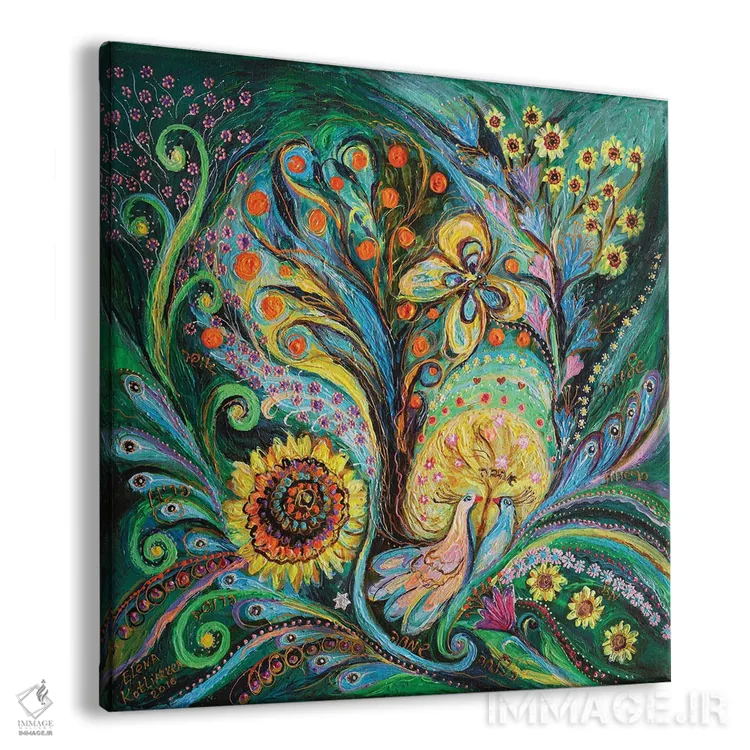 تابلو درخت آرزوها اثر النا کوتلیارکر - نمای پرسپکتیو محصول