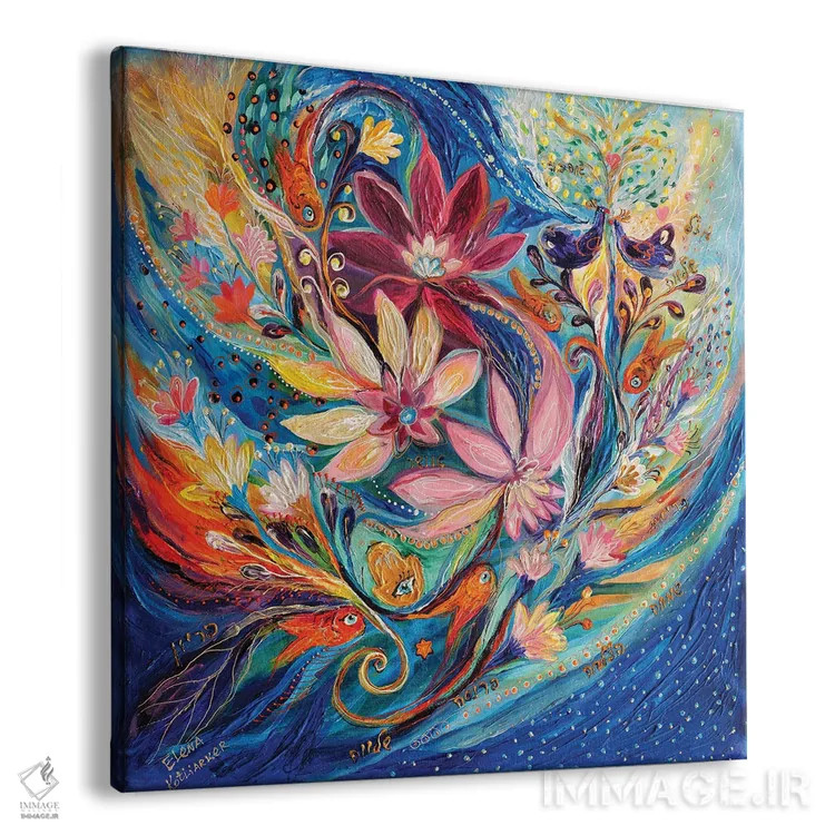 تابلو چهار عنصر III: آب اثر النا کوتلیارکر - نمای پرسپکتیو محصول