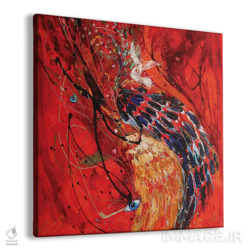 تابلو بالهای فرشته VI: دوگانگی حقیقت اثر النا کوتلیارکر - نمای پرسپکتیو محصول