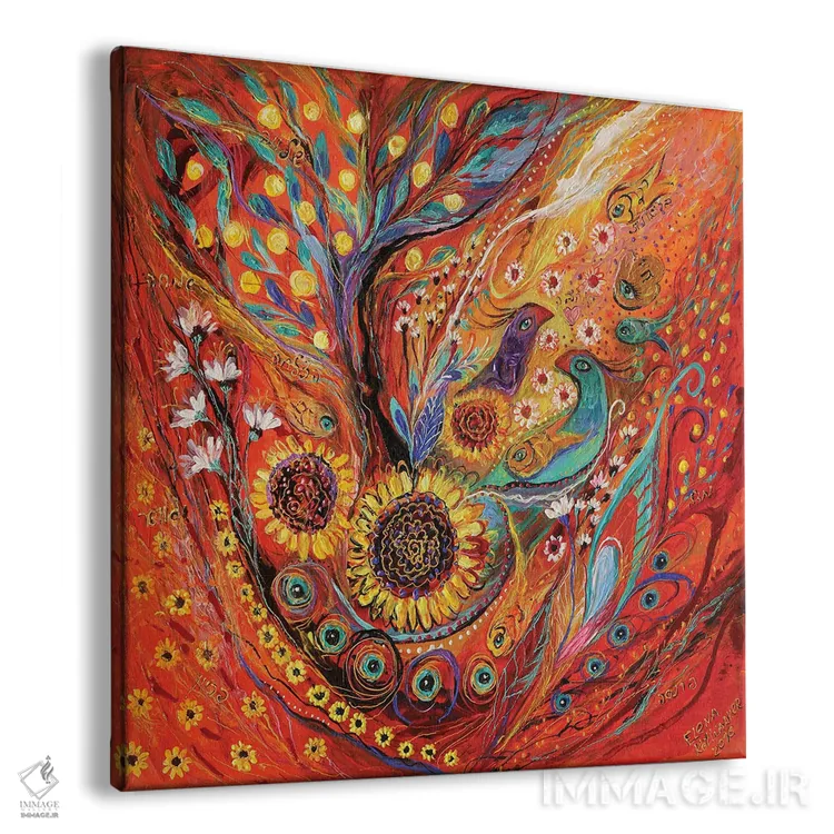 تابلو پاییز سرزمین مقدس اثر النا کوتلیارکر - نمای پرسپکتیو محصول