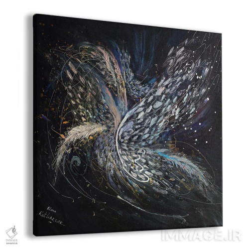 تابلو بالهای فرشته XV: نسخه دیجیتال ۱ اثر النا کوتلیارکر - نمای پرسپکتیو محصول