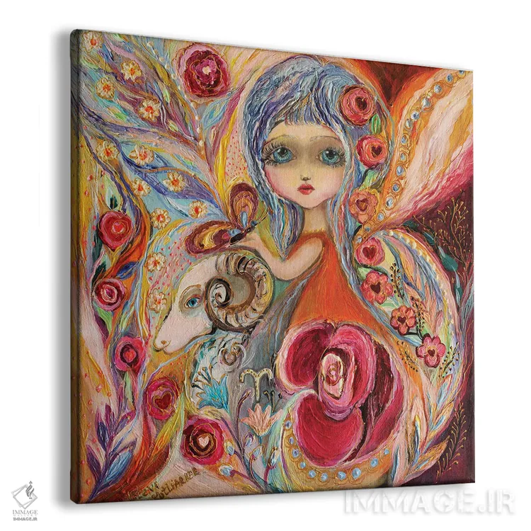 تابلو پریهای سری زودیاک اثر النا کوتلیارکر - نمای پرسپکتیو محصول