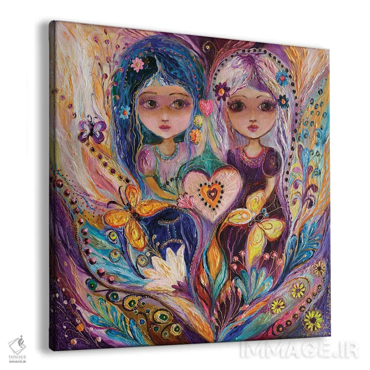 تابلو پریهای سری زودیاک اثر النا کوتلیارکر - نمای پرسپکتیو محصول