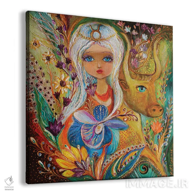 تابلو پریهای سری زودیاک اثر النا کوتلیارکر - نمای پرسپکتیو محصول