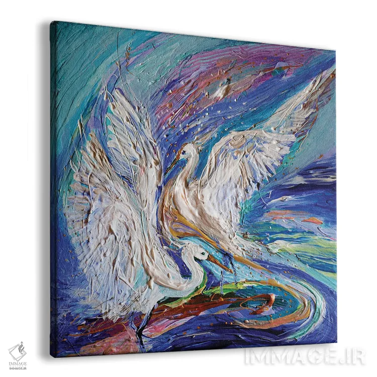 تابلو رقص عاشقان اثر النا کوتلیارکر - نمای پرسپکتیو محصول