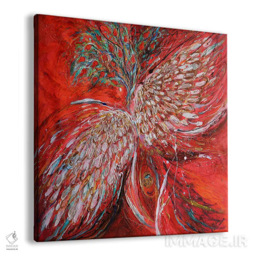 تابلو بالهای فرشتگان ۲۵: کلید پنهان اثر النا کوتلیارکر - نمای پرسپکتیو محصول