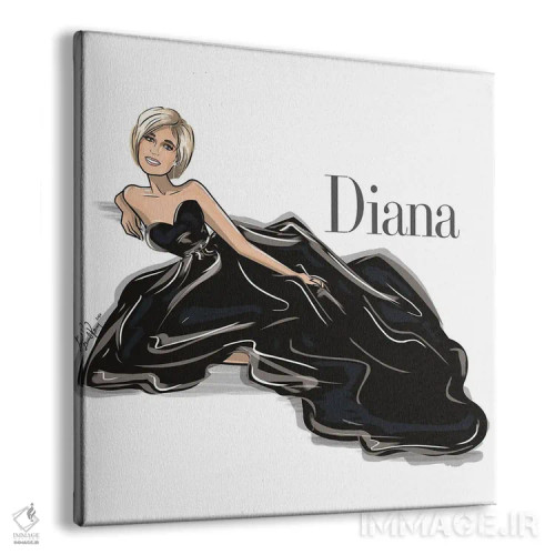 تابلو دیانا (اسم خاص، شاهزاده/الهه) اثر اما کنی - نمای پرسپکتیو محصول