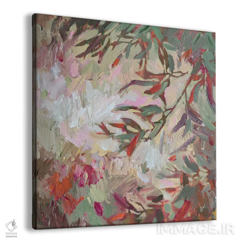 تابلو برگهای باغ اثر اکاترینا پریسیچ - نمای پرسپکتیو محصول