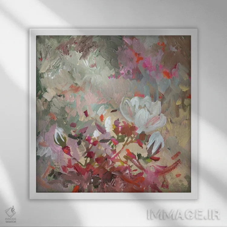 تابلو رز هیپ وحشی (میوه گل سرخ) اثر اکاترینا پریسیچ - نمای قابدار سفید