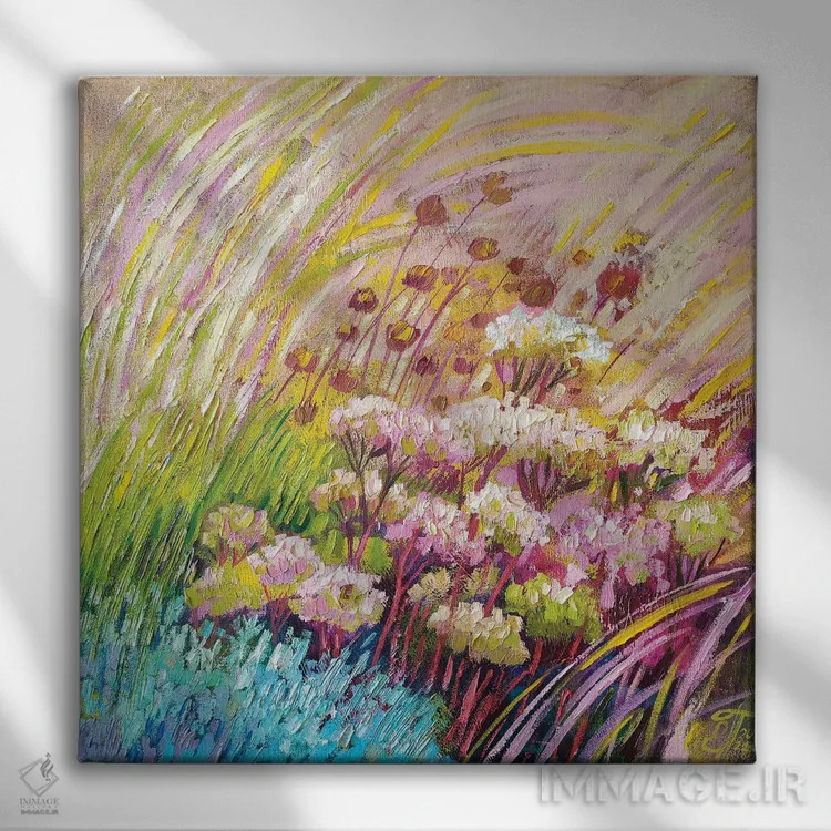 تابلو تندباد ظهرگاهی اثر اکاترینا پریسیچ - نمای روبهرو روی دیوار